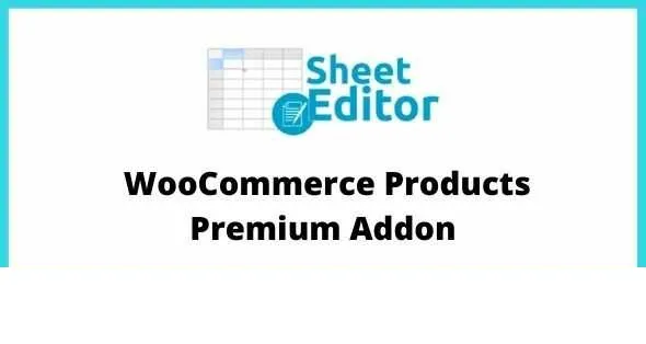 WP Sheet Editor WooCommerce Products Premium Addon GPL v1.8.17 - GPL Ji