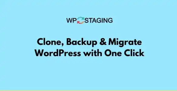 WP Staging Pro GPL v5.7.1 - WordPress Plugin for Site Cloning - GPL Ji