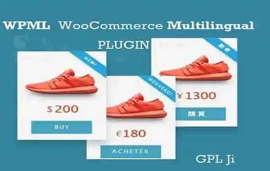 WPML WooCommerce Multilingual GPL v5.3.8 - Core Plugin - GPL Ji