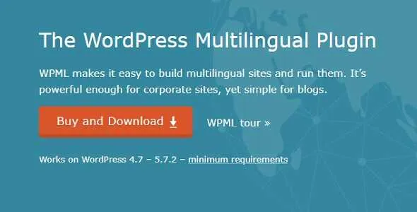 WPML WordPress CMS Multilingual GPL v4.6.14 - WordPress Plugin - GPL Ji