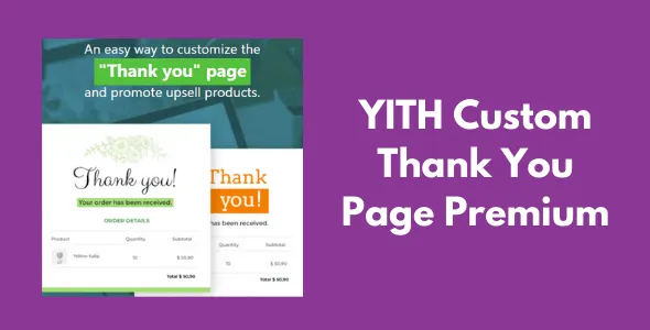 YITH WooCommerce Custom Thank You Page v3.7.0 Premium GPL - GPL Ji