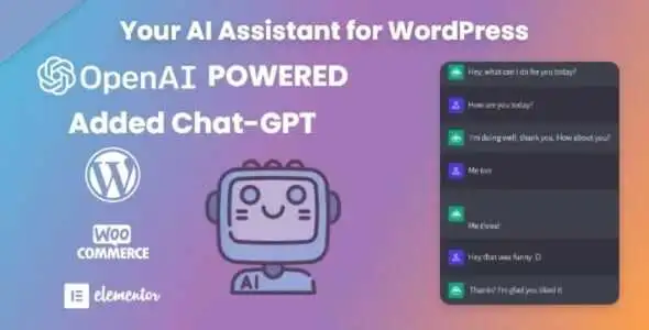 Your AI Assistant for WordPress GPL v1.3.1 – Easy Use OpenAI Services – ChatGPT - GPL Ji